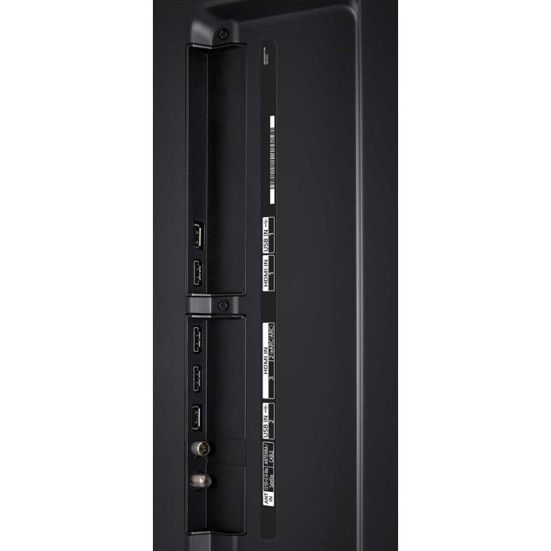 پورت های ورودی و خروجی کناری تلویزیون ال جی 75QNED82 محصول 2024