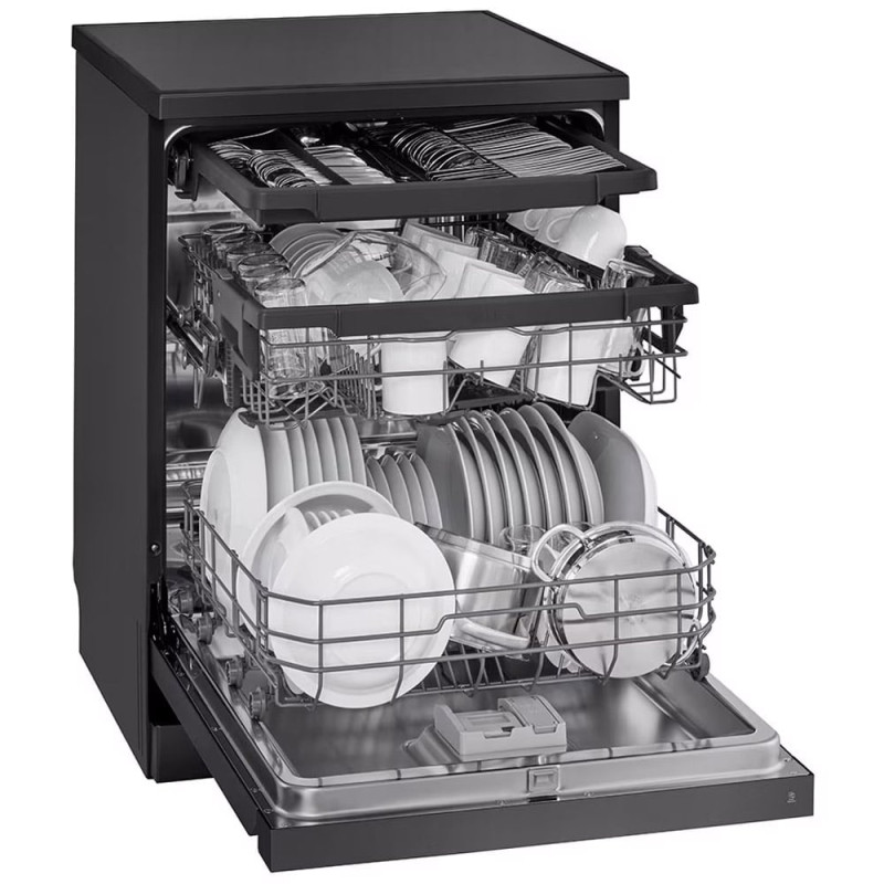 قابلیت تنظیم ارتفاع ماشین ظرفشویی ال جی DFC513FD