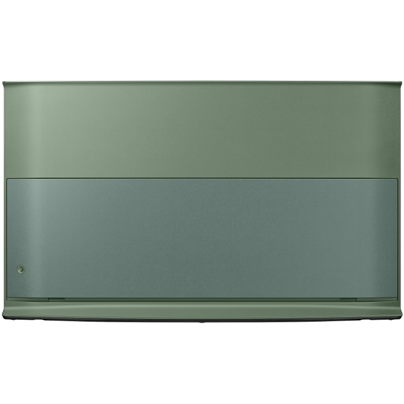 طراحی و نمای پشت تلویزیون سامسونگ 50LS01D رنگ سبز