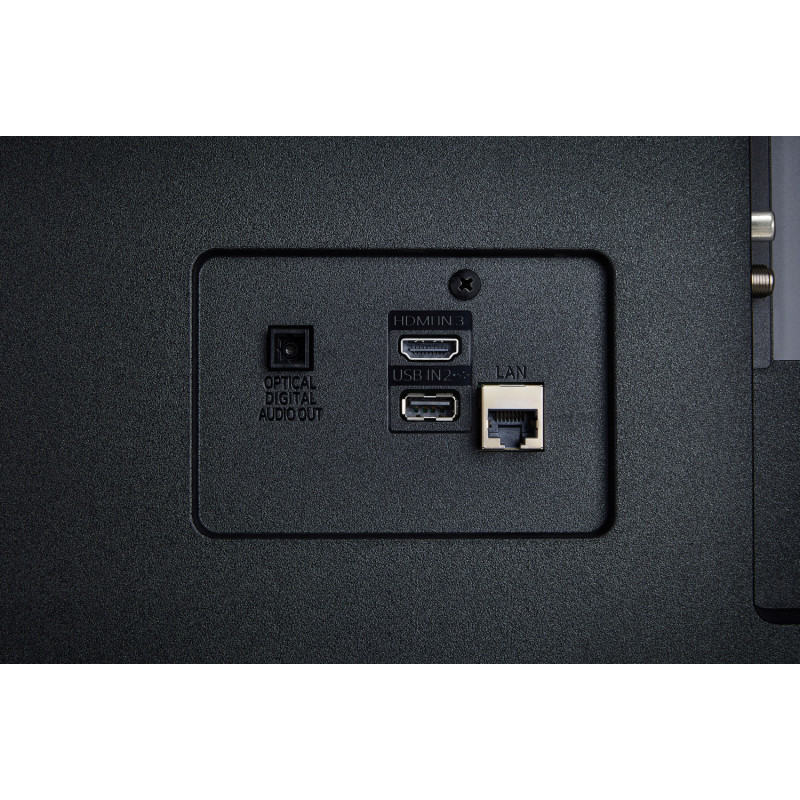 پورت های ورودی خروجی پشت تلویزیون LG 75UA8500 محصول 2025