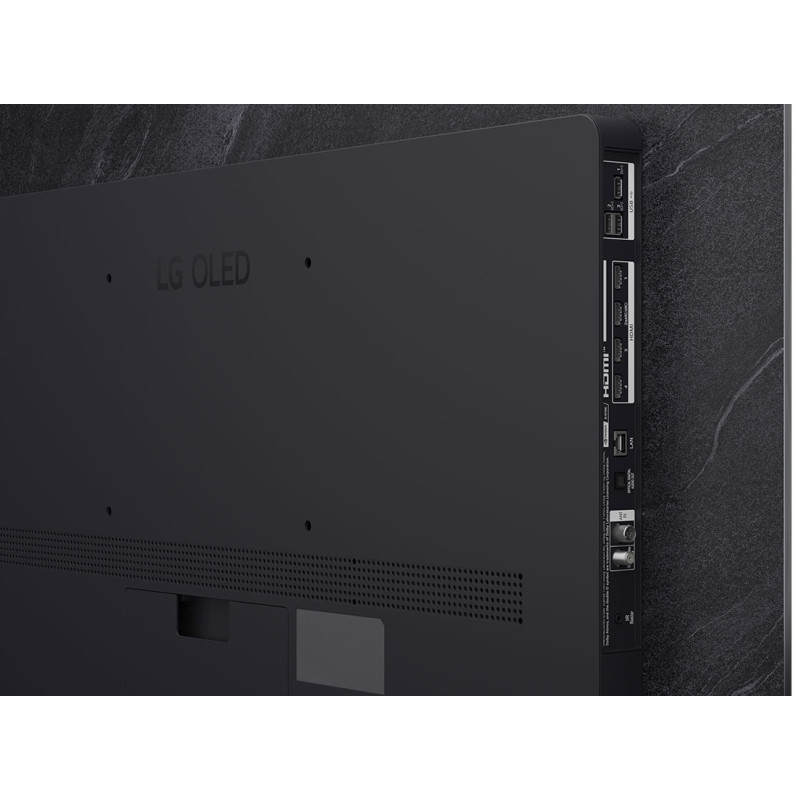 پورت های ورودی خروجی تلویزیون ال جی 55C5 مونتاژ لهستان