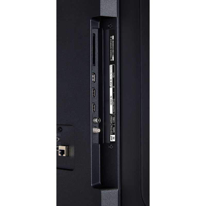 پورت های ورودی خروجی کناری تلویزیون ال جی 75UA7500 محصول 2025 مونتاژ لهستان