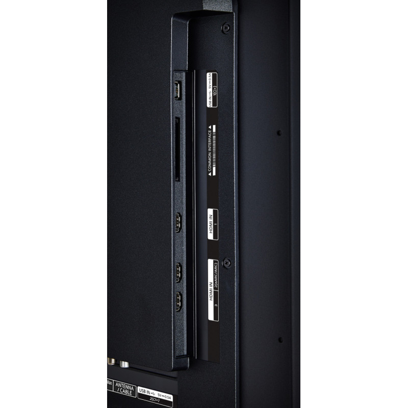 پورت های ورودی خروجی کناری تلویزیون 86UA7500 محصول 2025 مونتاژ لهستان