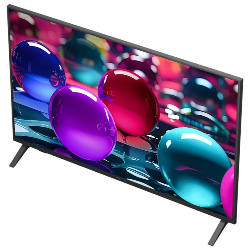 تلویزیون ال جی 43UA7500 از نمای بالا محصول 2025