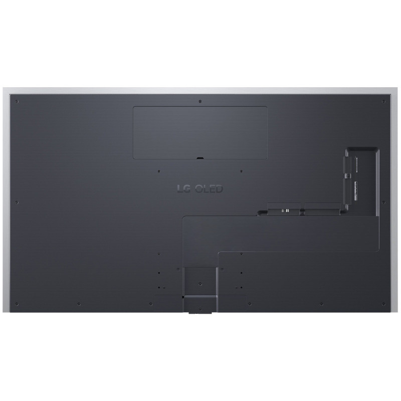 طراحی و نمای پشت تلویزیون 65G5 با کاور (داخل جعبه مونتاژ مصر و اندونزی این محصول کاورهای پشت تلویزیون وجود ندارند)