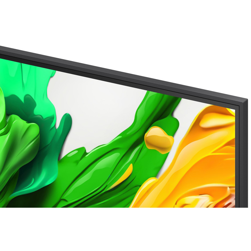 حاشیه ها و قاب باریک اطراف صفحه نمایش تلویزیون ال جی 43QNED86 QNED محصول 2025