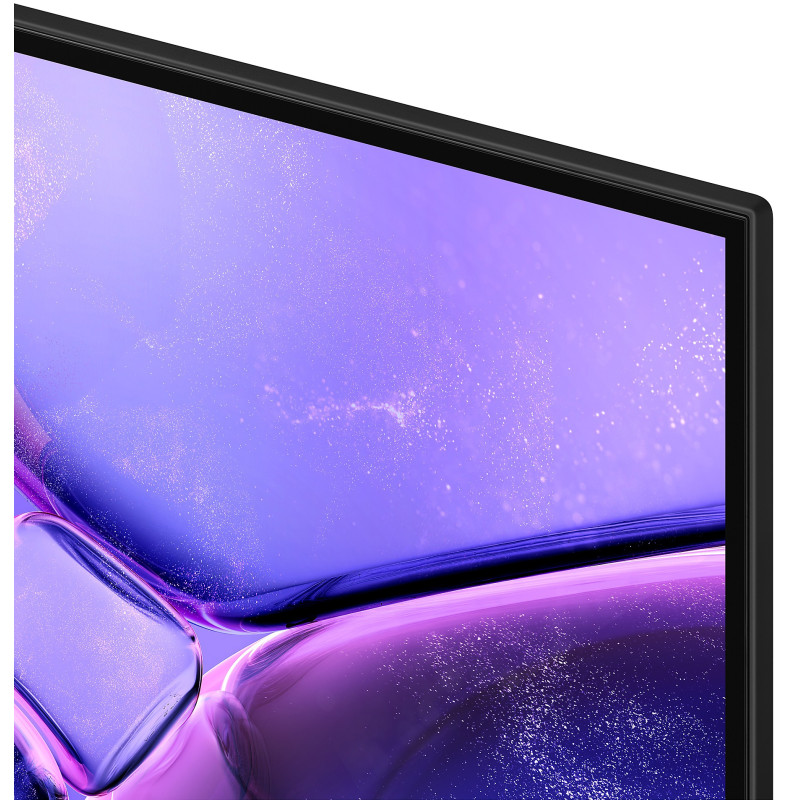 حاشیه ها و قاب باریک اطراف صفحه نمایش تلویزیون Samsung 75U8000F