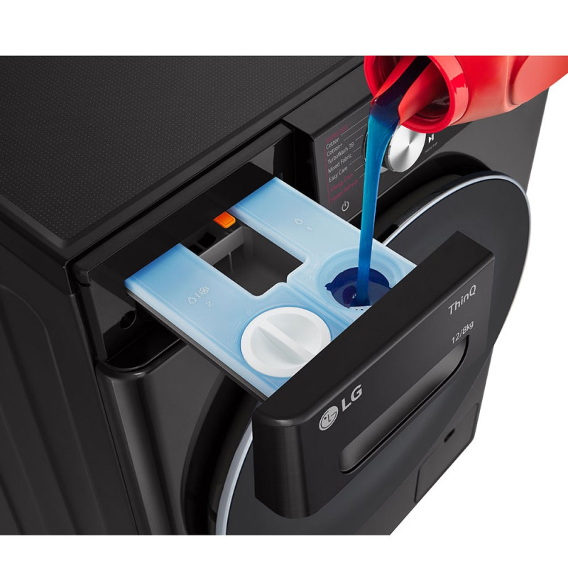 محفظه مواد شوینده لباسشویی ال جی V9