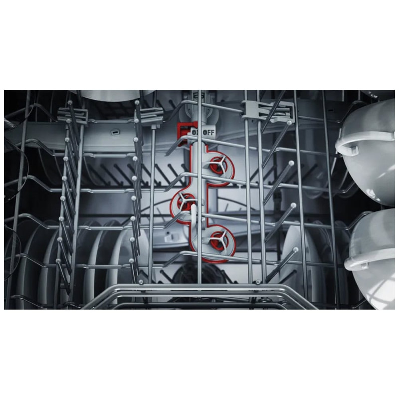 سبد دوم مجهز به قابلیت Jet Wash در ماشین ظرفشویی سری 6 بوش SMS6EMW65Q