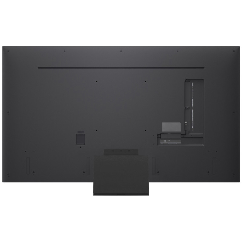 پشت تلویزیون 65QNED86 2025 QNED Evo Edge MiniLED مونتاژ مصر و اندونزی و اندونزی (سفارش فرانسه) با پایه نصب شده در حالت ساندبار