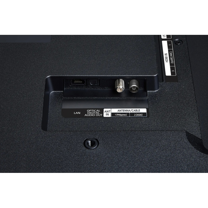 پورت های ورودی خروجی پشت تلویزیون ال جی 55UA7350 محصول 2025