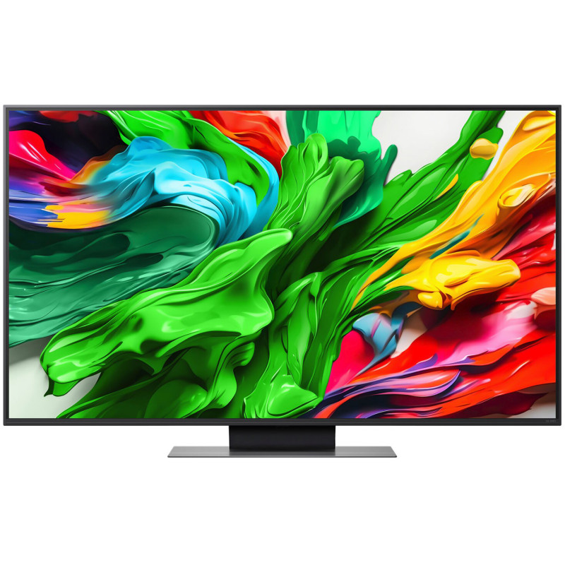 تلویزیون LG 55QNED86 QNED Evo Edge Mini LED با پایه های نصب شده در حالت ساندبار