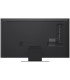 طراحی و نمای پشت تلویزیون ال جی 55QNED86 QNED Evo Edge MiniLED مونتاژ لهستان با پایه نصب شده در حالت ساندبار