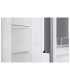 Refrigerator Freezer Samsung RS80F64G1VRE White