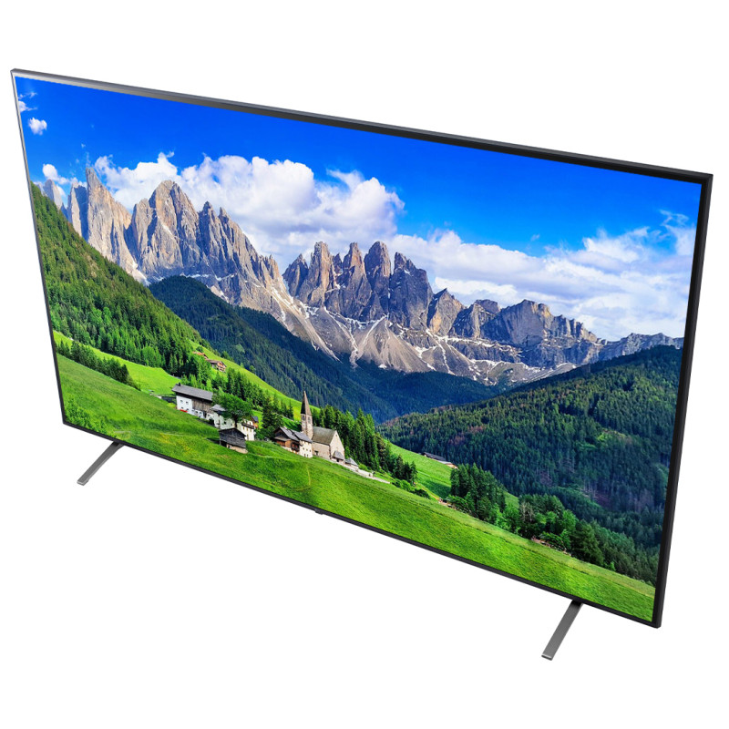 تلویزیون ال جی 75UT801C از نمای بالا