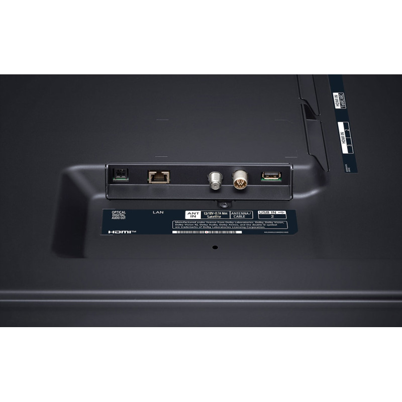 پورت های ورودی خروجی پشت تلویزیون ال جی 86UT801C مونتاژ اندونزی