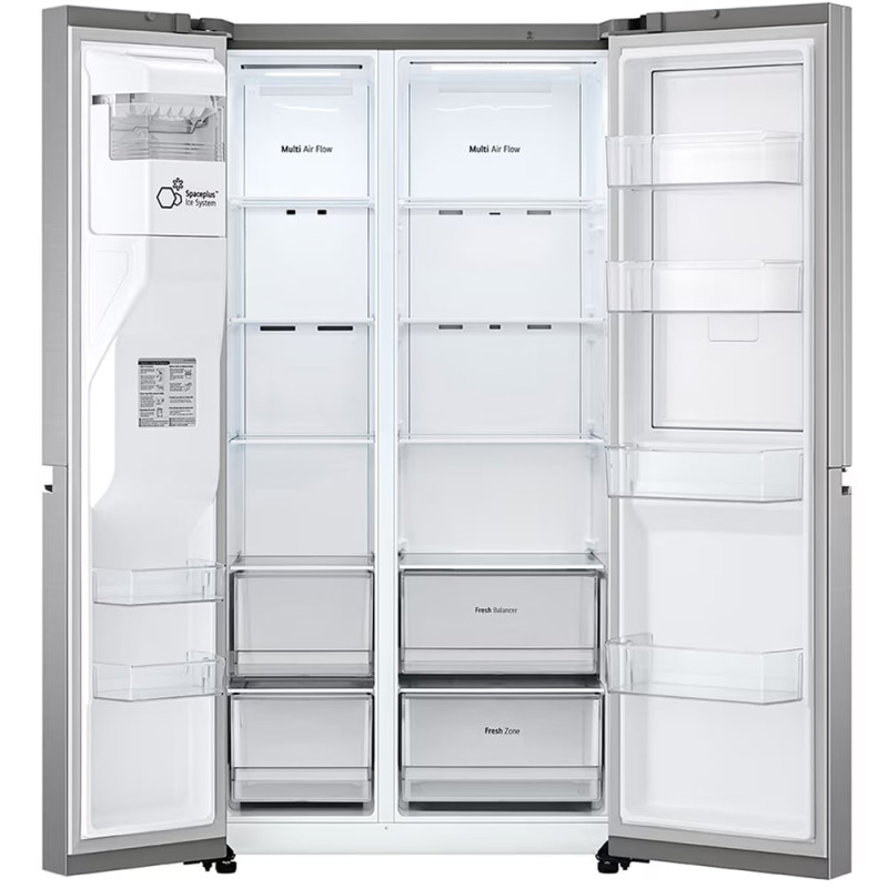 یخچال فریزر 674 لیتر ال جی GC-J257SMSV رنگ نقره ای