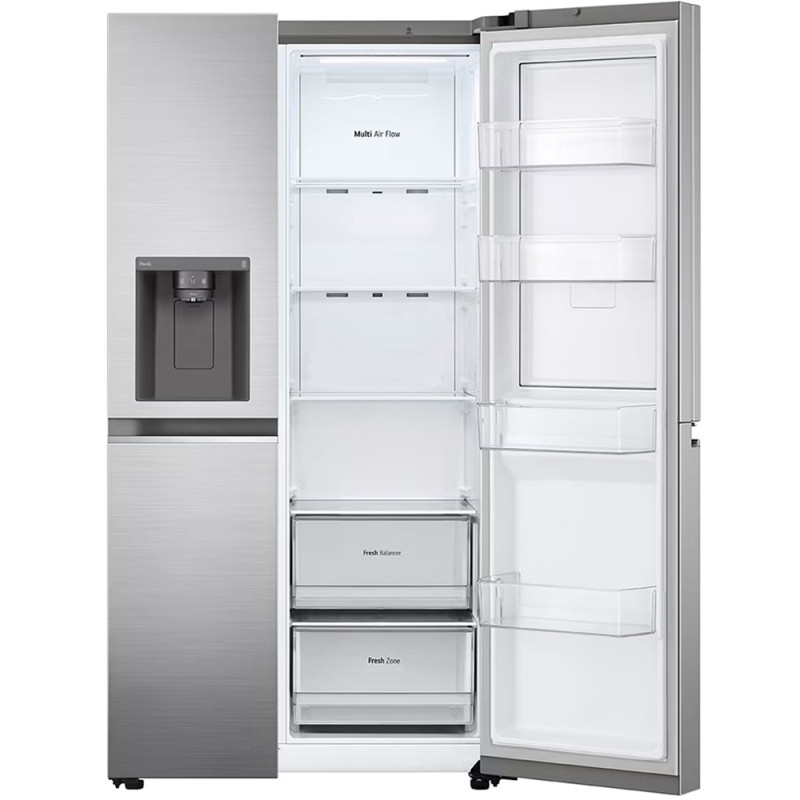 یخچال فریزر 2 درب ال جی GC-J257 رنگ نقره ای