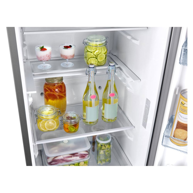 یخچال RR39M73107F رنگ نقره ای با طبقه قابل تنظیم Silde-in shelf