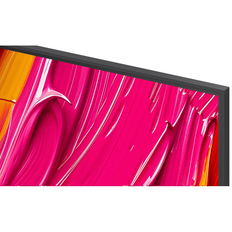 حاشیه ها و قاب باریک اطراف صفحه نمایش تلویزیون ال جی 65QNED80 محصول 2025