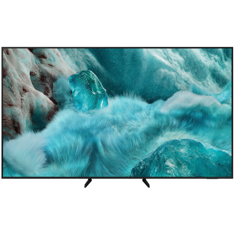 تلویزیون سامسونگ 55Q7F در حالت پایه های Narrow Position (نزدیک به هم) محصول 2025