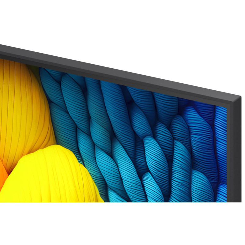 حاشیه ها و قاب باریک اطراف صفحه نمایش تلویزیون ال جی 55NANO80 محصول 2025