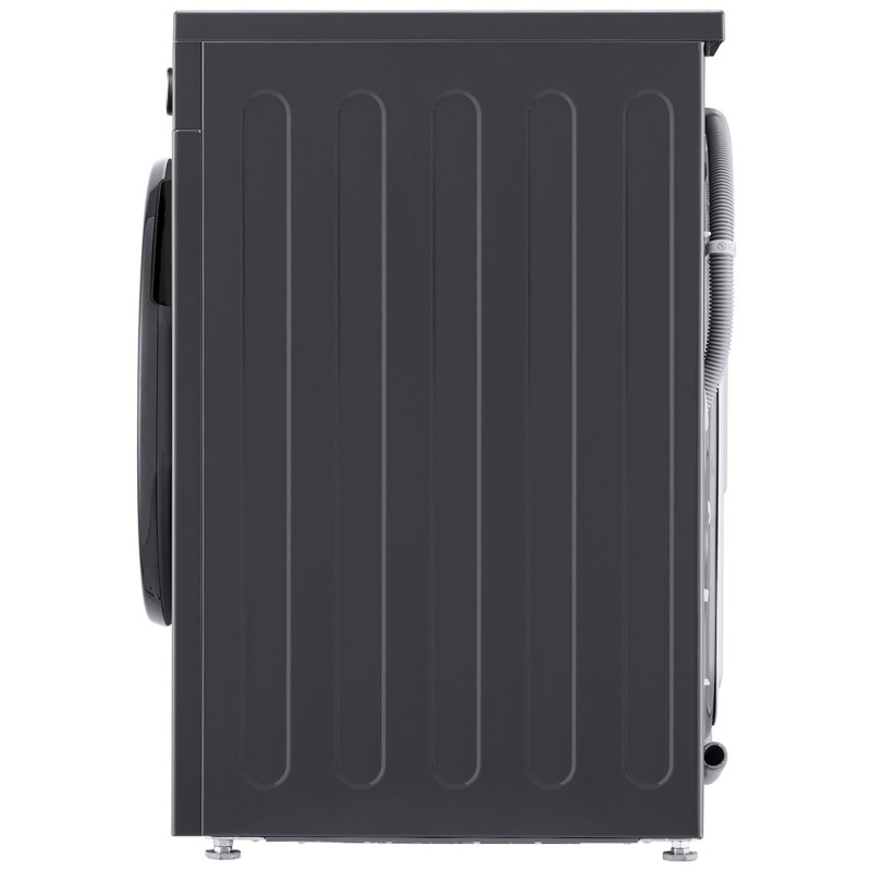 نمای بغل ماشین لباسشویی LG WY1409MVP رنگ دودی محصول 2025