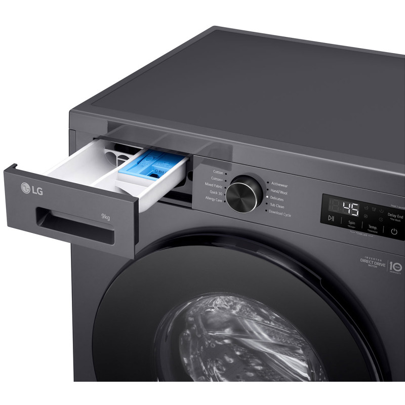 LG WY1409MVP (F4Y2VYPYJ) Middle Black 9KG 2025 Washing Machine