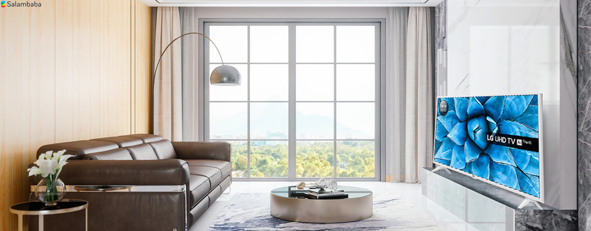 طراحی تلویزیون ال جی 43un7390
