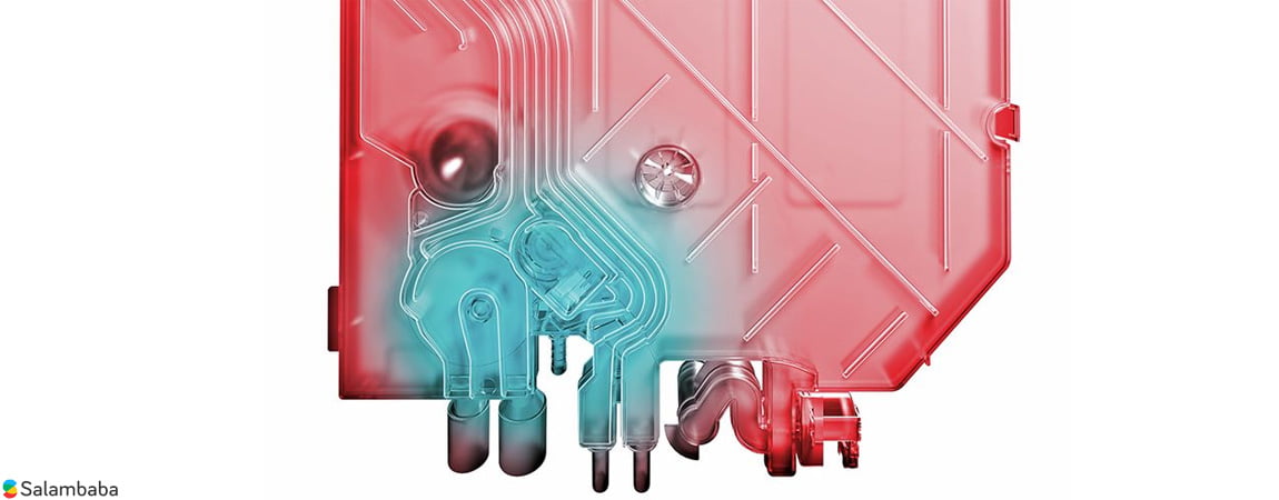 مبدل حرارتی ظرفشویی بوش SMS88TI46M