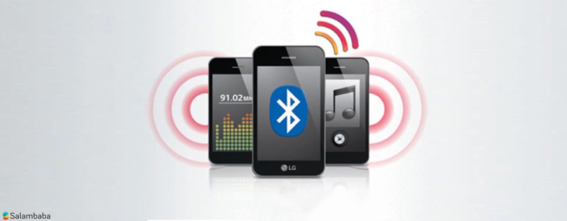 اشتراک گذاری از طریق قابلیت بلوتوث در سینما خانگی ال جی dz650