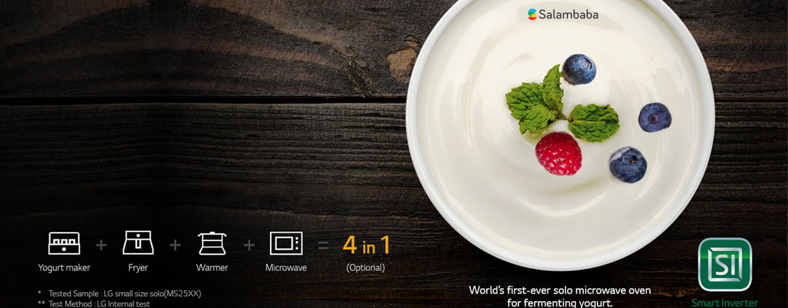 مایکرووفر ال جی MH8265CIS - گرم کردن غذا