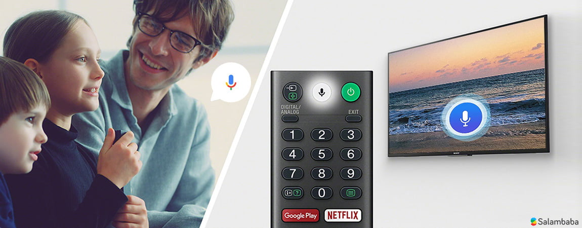 امکانات هوشمند تلویزیون سونی x8000h