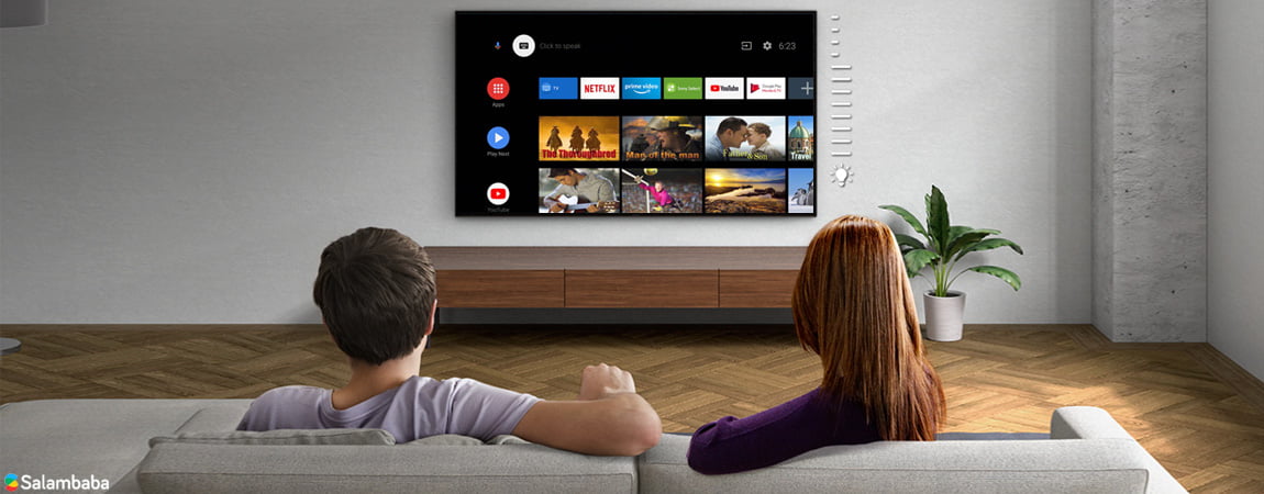 سیستم عامل اندروید تلویزیون هوشمند سونی x9500h