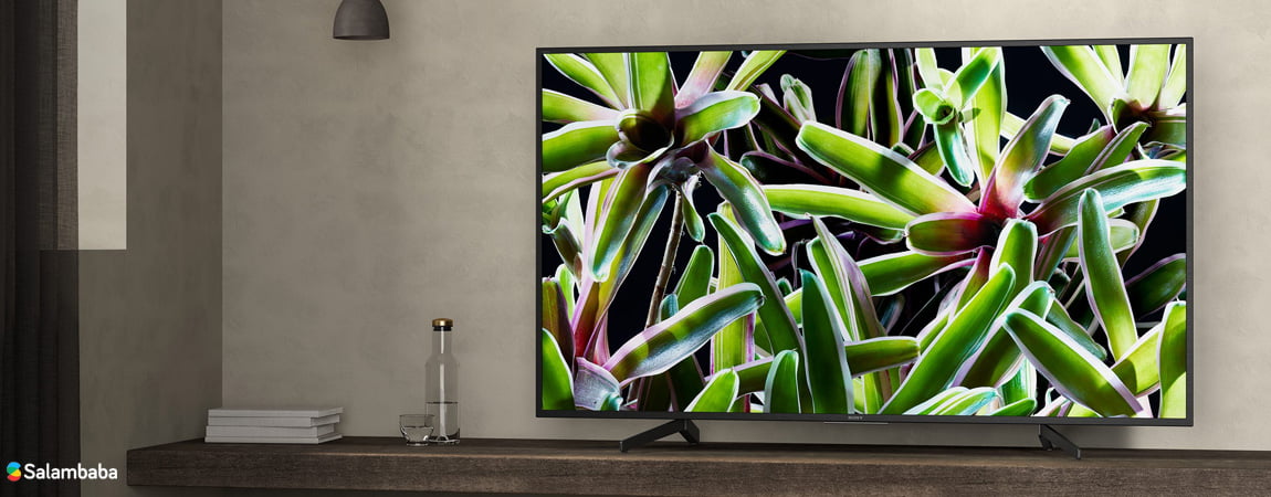 طراحی شیک تلویزیون سونی X7000G