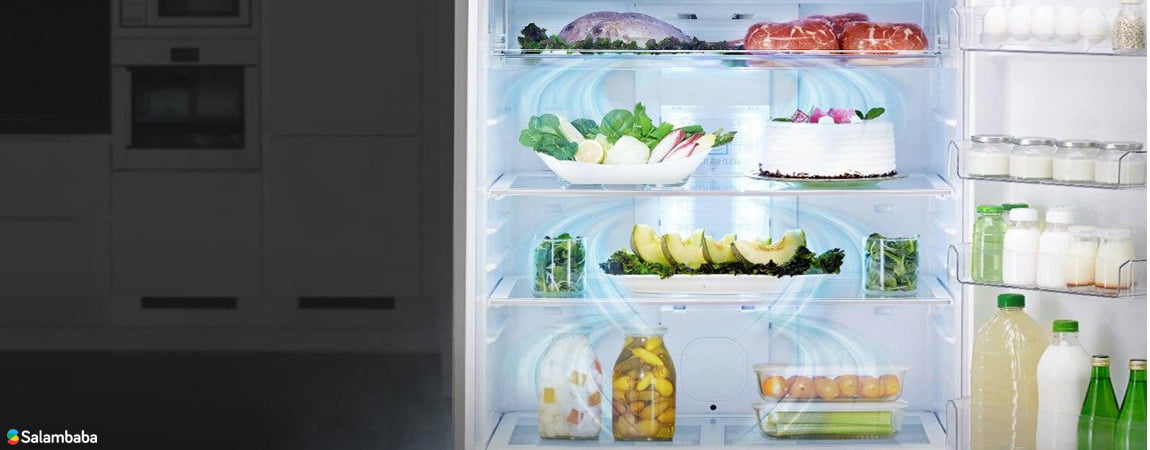 ماندگاری و خنک کنندگی بالا در یخچال سامسونگ RS68