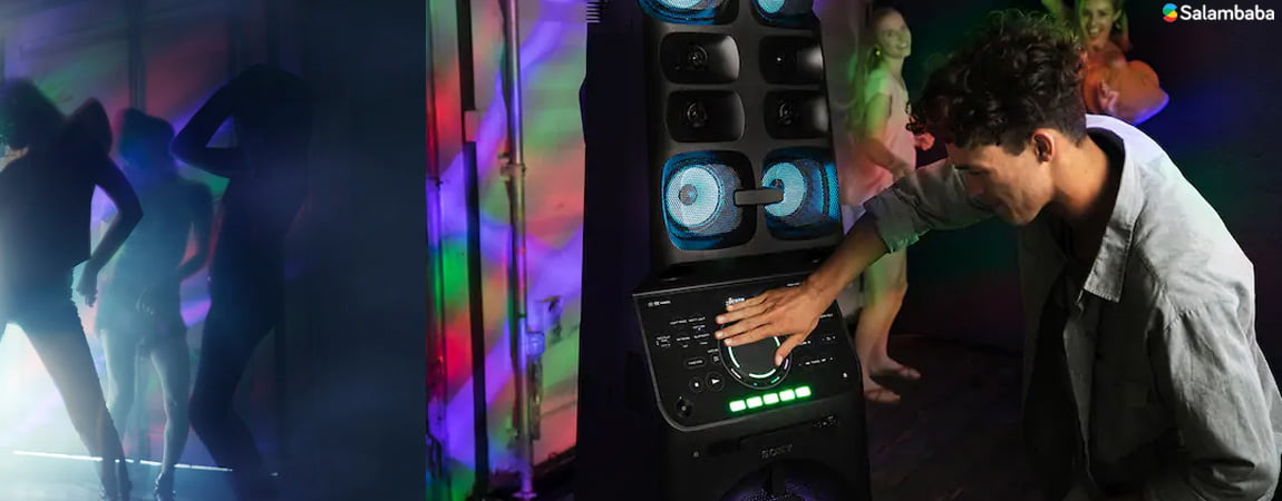 انواع حالت های DJ و مزایای آن در سیستم صوتی سونی V90DW