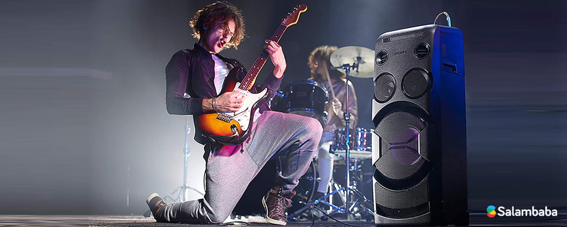 شیک سونی V77D - خصوصیات بلندگوها