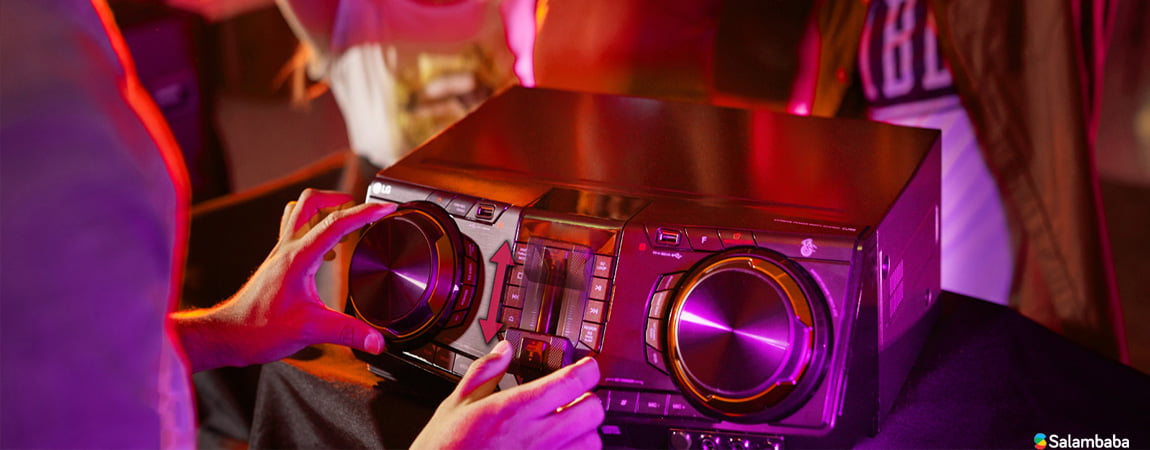 حالت های DJ با شیک ال جی CJ45