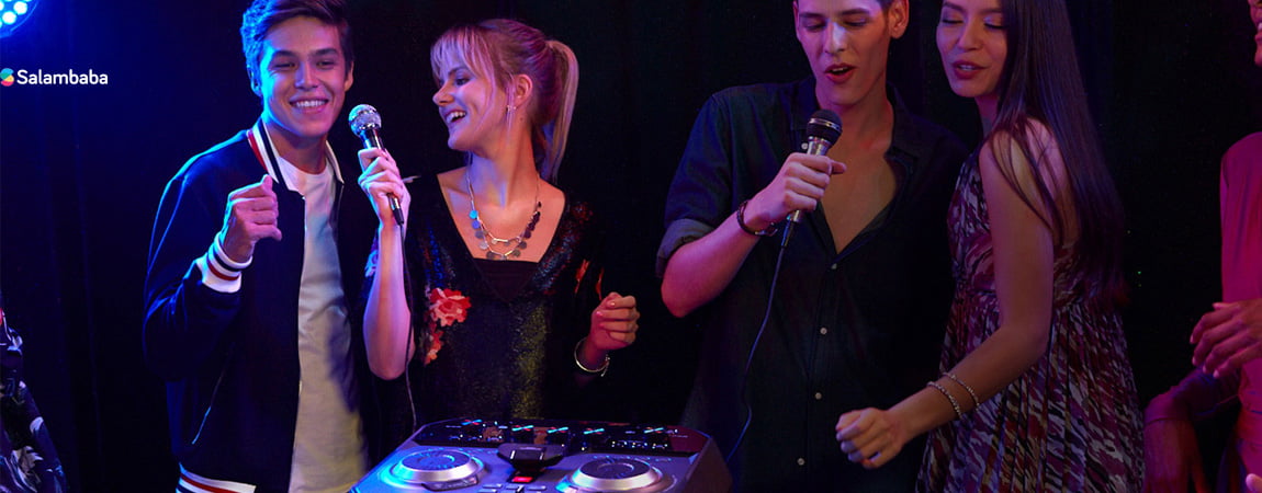 آواز خواندن به کمک فناوری کارائوکه در سیستم صوتی ال جی CK99