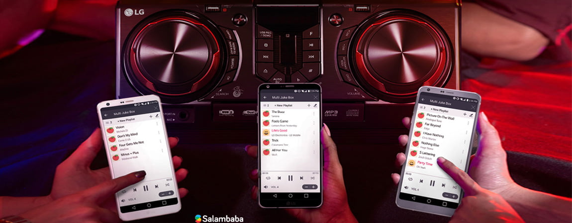 Multi Jukebox در شیک ال جی CJ45