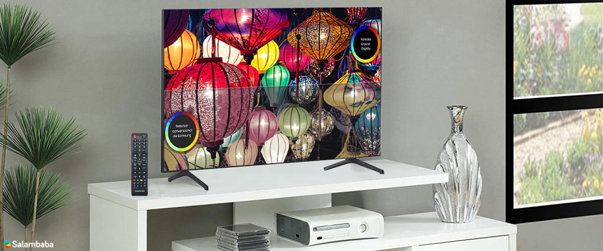 صفحه نمایش کریستالی تلویزیون سامسونگ tu7000