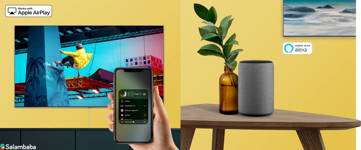 با صحبت کردن به آنچه می خواهید در تلویزیون سامسونگ 55TU8500 برسید 