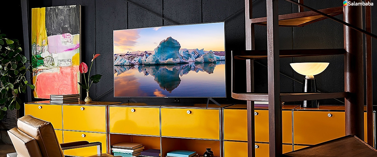 طراحی زیبای تلویزیون 2020 سامسونگ tu7100