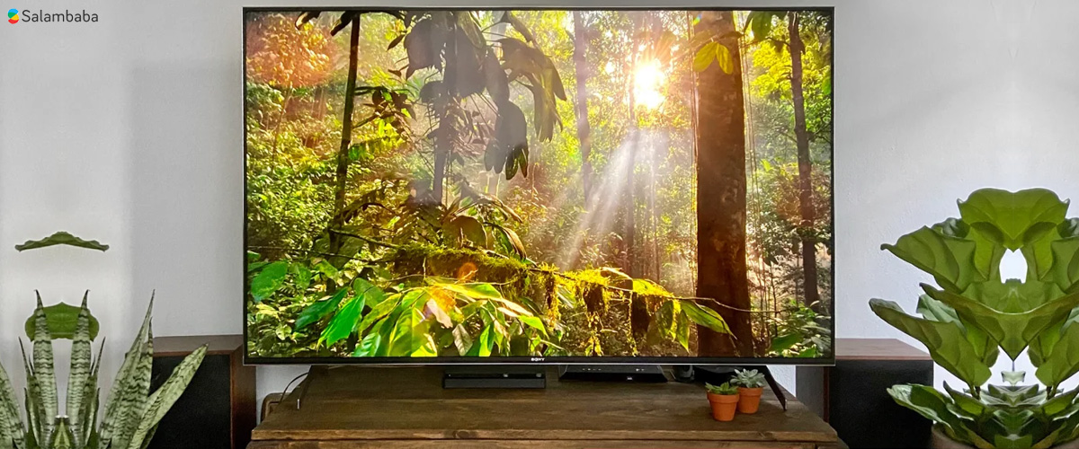 خانه زیبا با تلویزیون سونی x9000h