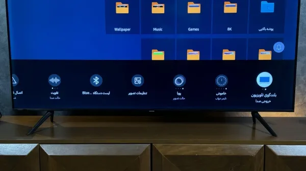 نوع پایه تلویزیون سامسونگ CU7000 