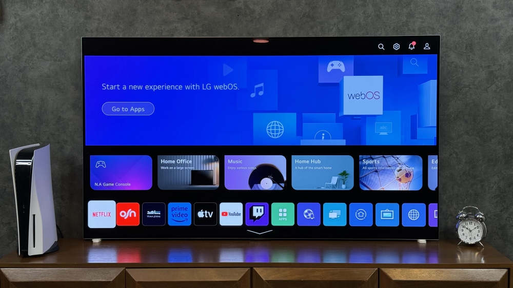 نمای کلی تلویزیون ال جی G3