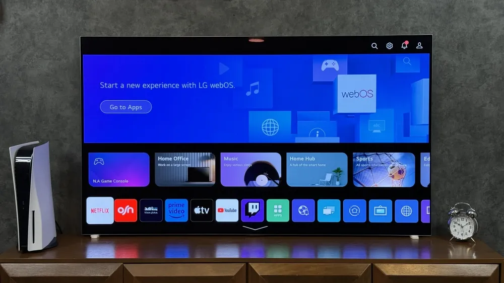نمای کلی تلویزیون ال جی G3