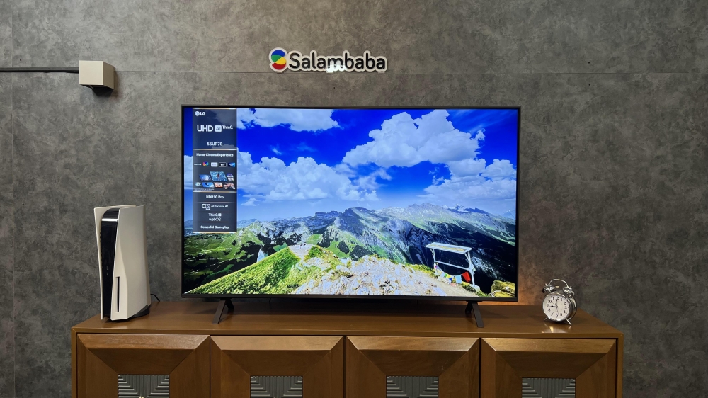 نمای کلی تلویزیون ال جی UR7800