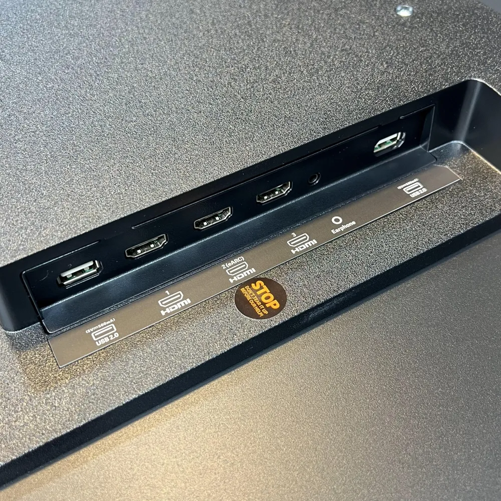 پورت‌های ورودی تلویزیون شیائومی A PRO